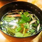 うなぎ料理 よね山 - 鰻重（特上）：きも吸