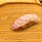 鮨 鈴木 - クエの炙り