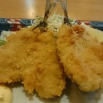 Nihonryouri Ginza Mangiku - アジフライアップ
                        揚げたて熱々は美味しいけどごくごく普通