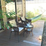 合歓のはな - 部屋にはハンモックがあります。