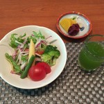 合歓のはな - サラダです。