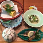 合歓のはな - 朝食の和食です。
