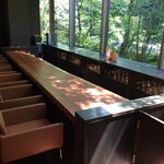 合歓のはな - ここが夜はバーになります。