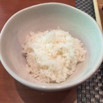 合歓のはな - ご飯は地元産でおいしい。