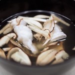 楽食酒 圓 -  名残り鱧と松茸の煮物椀
