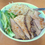 東輝 - 半チャーハン丼　\420