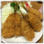 十八番 - 鯵フライ。