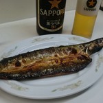 千曲食堂 - （2016.9）さんま塩焼き