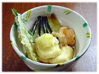 h Izakaya Hokorashiya - 地豆豆腐の揚げ出し　（500円）
