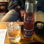 梅酒とウーロン茶