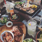 熊本パルコ コリアンBBQビアガーデン - 