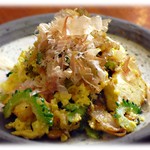 Izakaya Hokorashiya - にがうりの味噌炒め（580円）