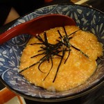 酒粋 醍醐 - 〆の明太とろろ御飯