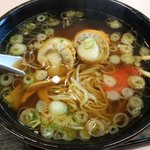 エア ポート レストラン - 醤油ホタテラーメン（2016年9月訪問時）