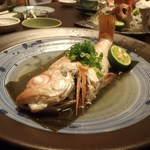 まいもんや かっぱ - のどぐろ　酒蒸し　2000円