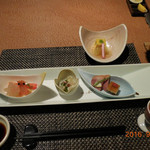 季一遊 - まずは小鉢