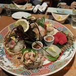 季一遊 - 地魚一杯の刺し盛