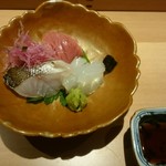 奈良 而今 - 向付その二やし( ,,ÒωÓ,, )