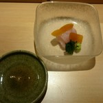 奈良 而今 - 向付やし( ,,ÒωÓ,, )