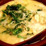 新小屋 - 春を感じる「白魚と菜の花卵とじ」