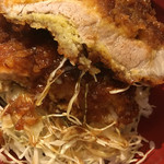 これもこだわりかつ丼のアップ