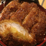 こだわりかつ丼のアップ