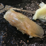 鮨松榮 - 平目 昆布締め