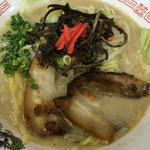 ○○商店 - 九州豚骨野菜ラーメン750(豆乳、ココナッツオイル入り‼️)