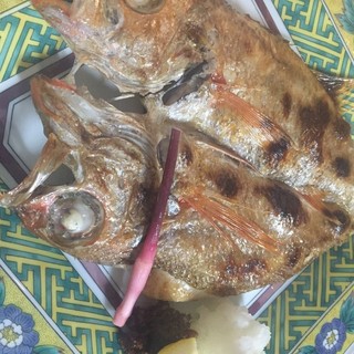 Grilled Nodoguro with Salt