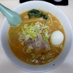 Sappororamenkumakichi - 味噌ラーメンのアップ