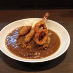 Daimonji - エビフライとヘレカツとイカリングのカレー