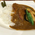 Youshokuya Jinen - ハムカツカレー(700円)