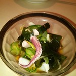 鮨楽こもり - 通し　ゲソの酢の物