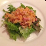 スペインバル・ジローナ - レンズ豆のサラダ