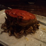 酒盃 - 川蟹・・・。