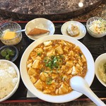 八宝閣 - 麻婆豆腐セット