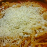 PASTA RICOTTA  - モッツァレラのポモドーロ大盛り637円