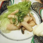ふじ鮨 - エリンギ炒め