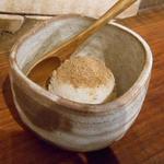 手打ち蕎麦 仙太郎 - 自家製そば茶アイス　美人奥様のお手製！　