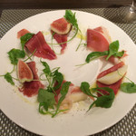 創作イタリアン Gemelli - 生ハムと洋ナシ・イチジク