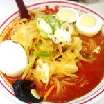 蒙古タンメン中本 立川店 - 北極やさい辛さ5倍の麺硬め油少なめ