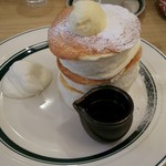 カフェ＆パンケーキ gram 天王寺店 - 待望のプレミアムパンケーキ(*^^*)♥