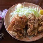 三和食堂 - 鶏肉の唐揚げ(大)【料理】 