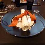 ガストロノミー ジョエル・ロブション - テーブル背ティング