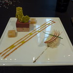 ガストロノミー ジョエル・ロブション - 2010年フォアグラがケーキのように見えます