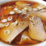 日進食堂 - チャーシューワンタンメン