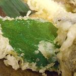 手打ち蕎麦 仙太郎 - お昼も夜もちょい飲みセット　季節野菜の天ぷら　