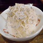 手打ち蕎麦 仙太郎 - お昼も夜もちょい飲みセット　前菜５種　じゃこおろし