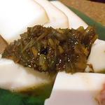 手打ち蕎麦 仙太郎 - お昼も夜もちょい飲みセット　前菜５種　ぎばさわさび豆腐