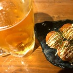 たこ焼きと海鮮 海団治 - これが "たこビー"